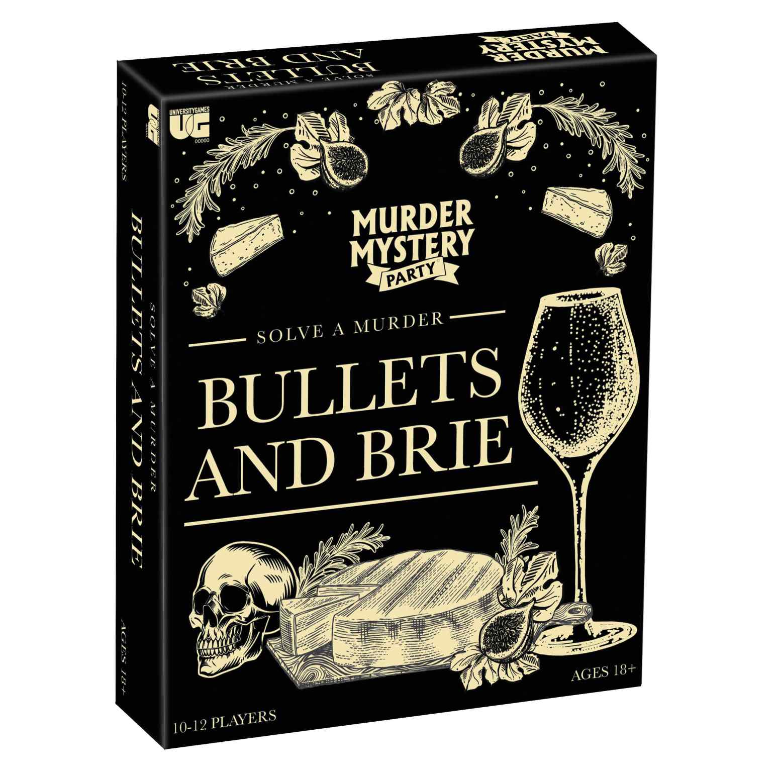 University Games Solve a Murder Game - Bullets & Brie