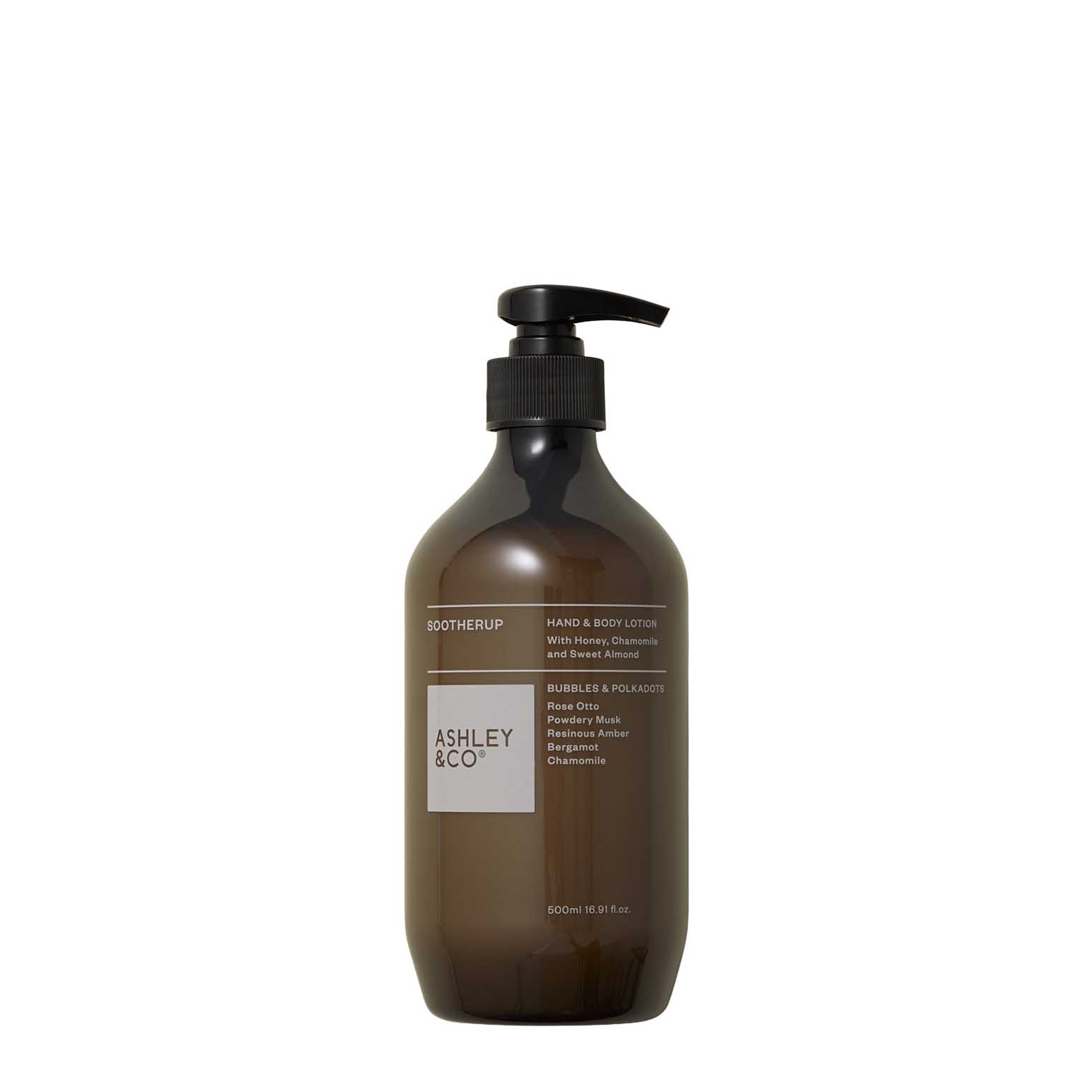 Ashley & Co Sootherup, Bubbles & Polkadots 500ml