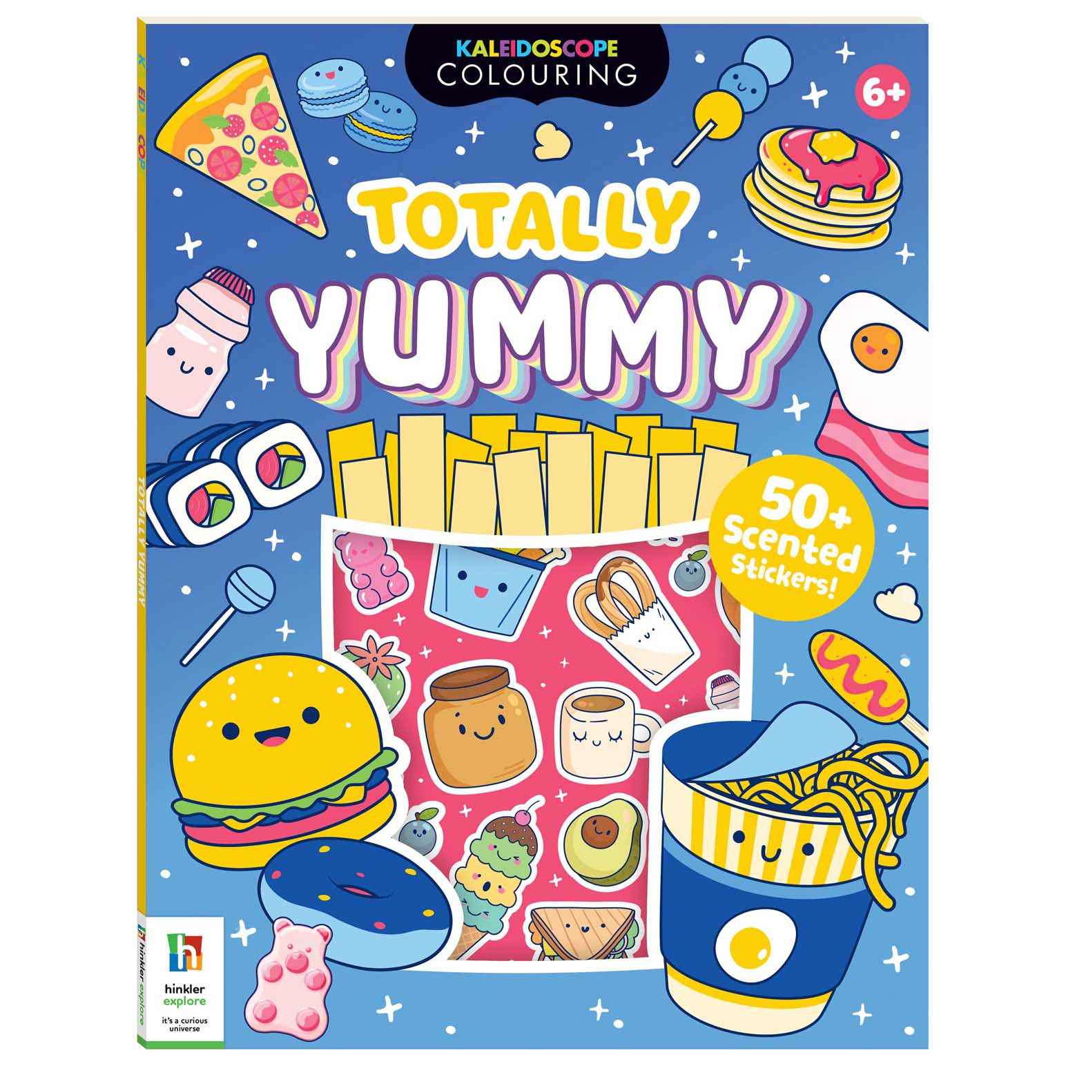 Hinkler&nbsp; Colouring Scented Stickers Totally Yummy - Kaleidoscope