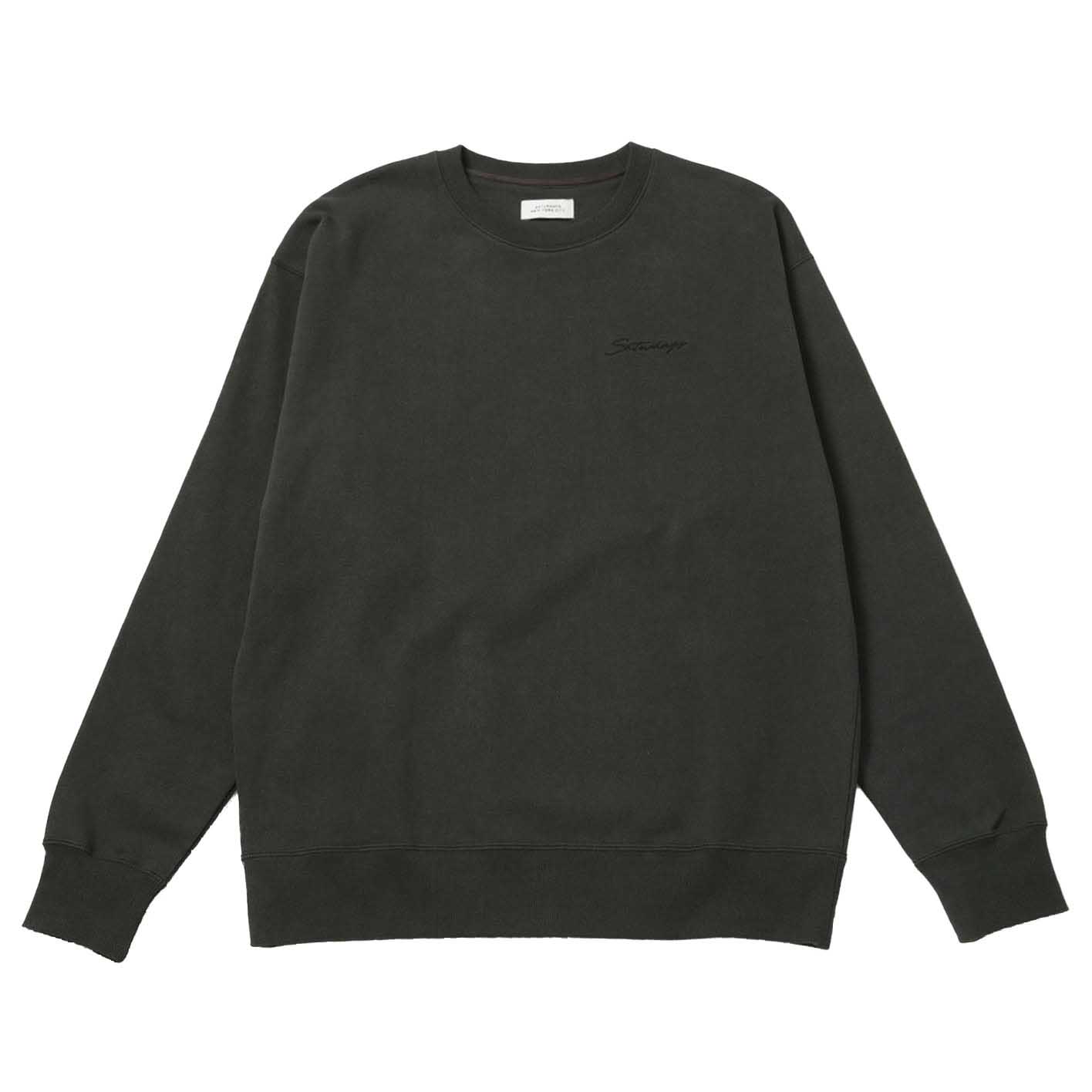 Saturdays NYC Bowery Script Embroidered Sweatshirt