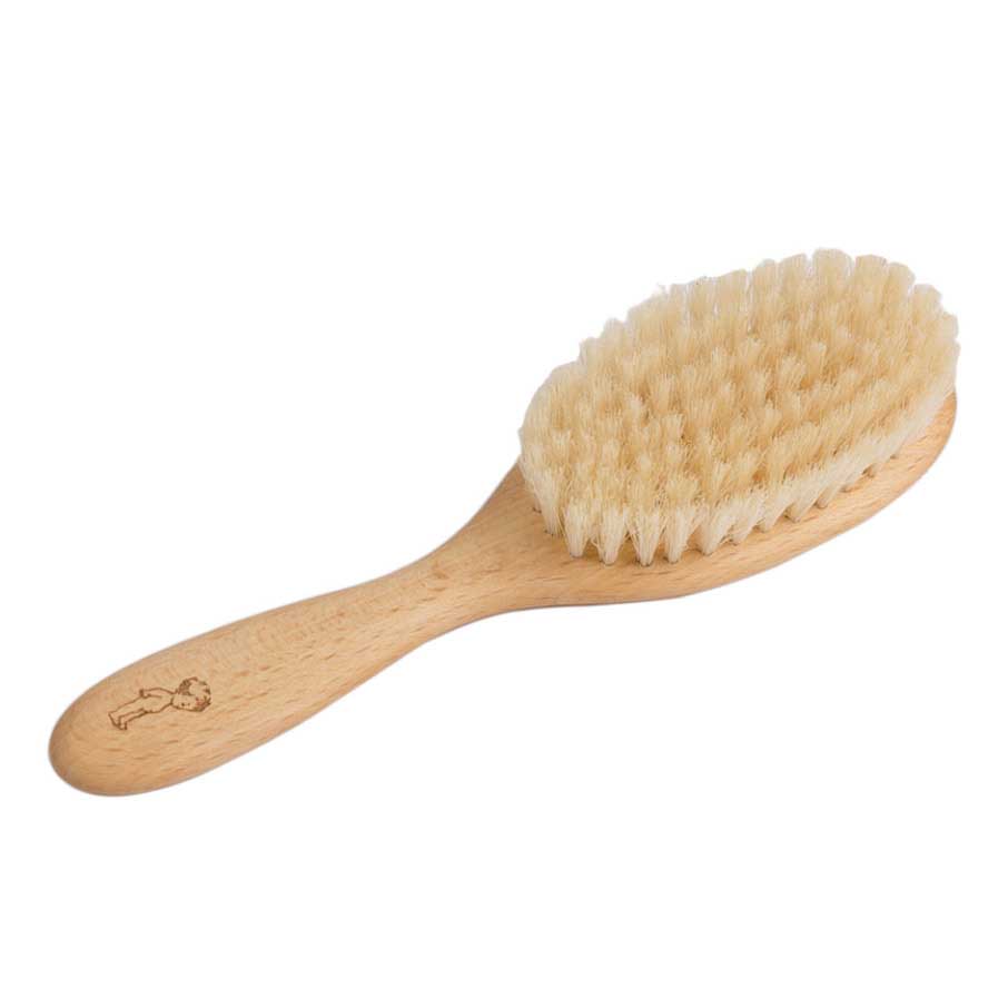 Nature Baby Wooden Hair Brush - Medium