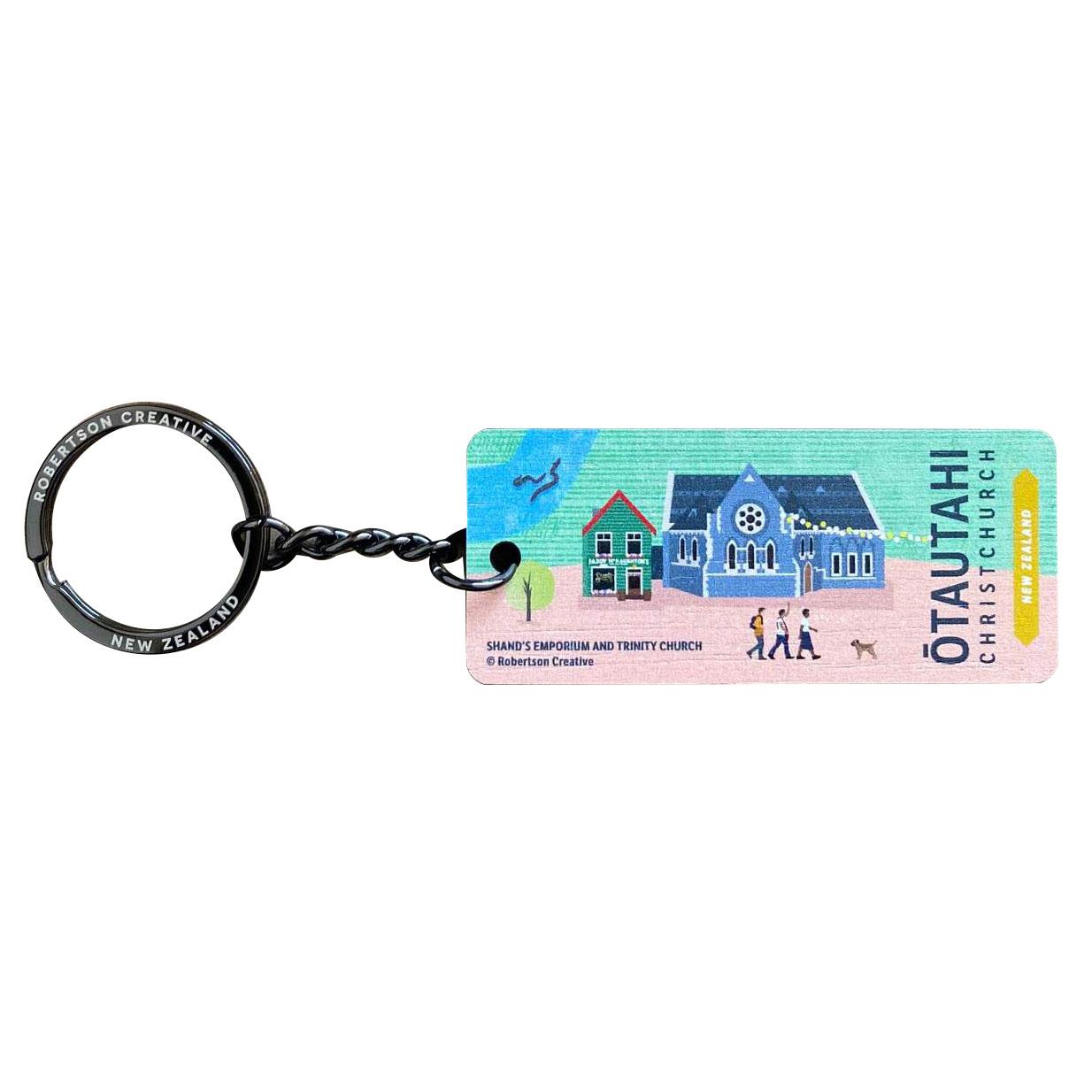 Robertson Creative Otautahi Wooden Key Chains