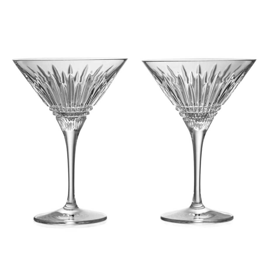 Waterford Lismore Diamond Martini 250ml Set of 2