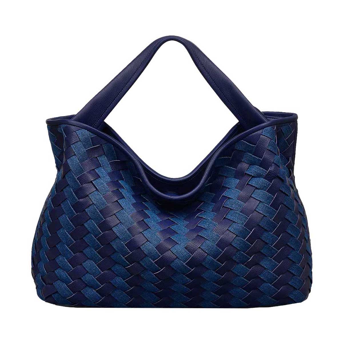 Radley Devonshire Row Denim Large Open Top Grab Bag
