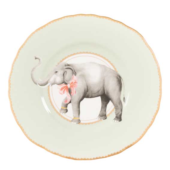 Yvonne Ellen Elephant Sandwich Plate 23cm