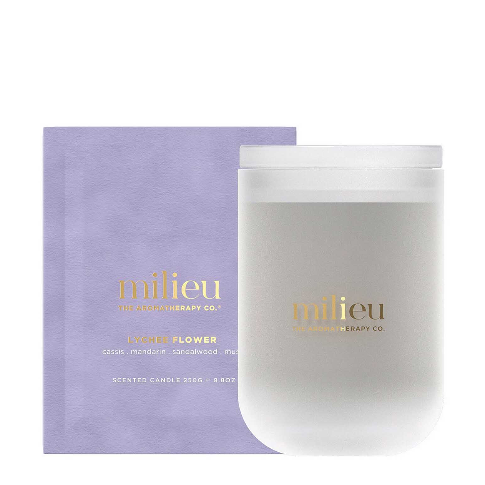 Milieu Candle 250g - Lychee Flower
