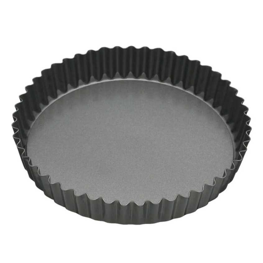 MasterCraft Heavy Loose Base Round Flan/Quiche Pan 25cm