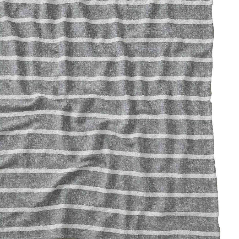 Weave Home Piazza Striped Cotton Blend Throw 145cm x 240cm