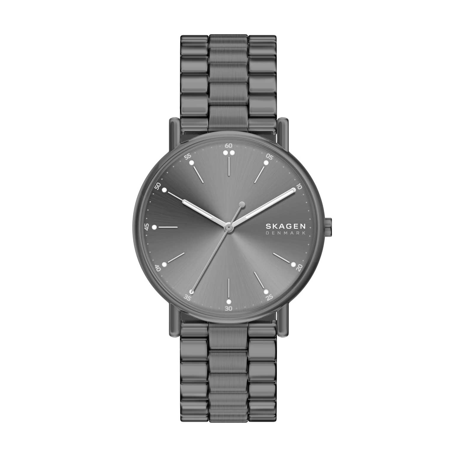 Skagen Signatur Three-Hand Gunmetal Stainless Steel Watch
