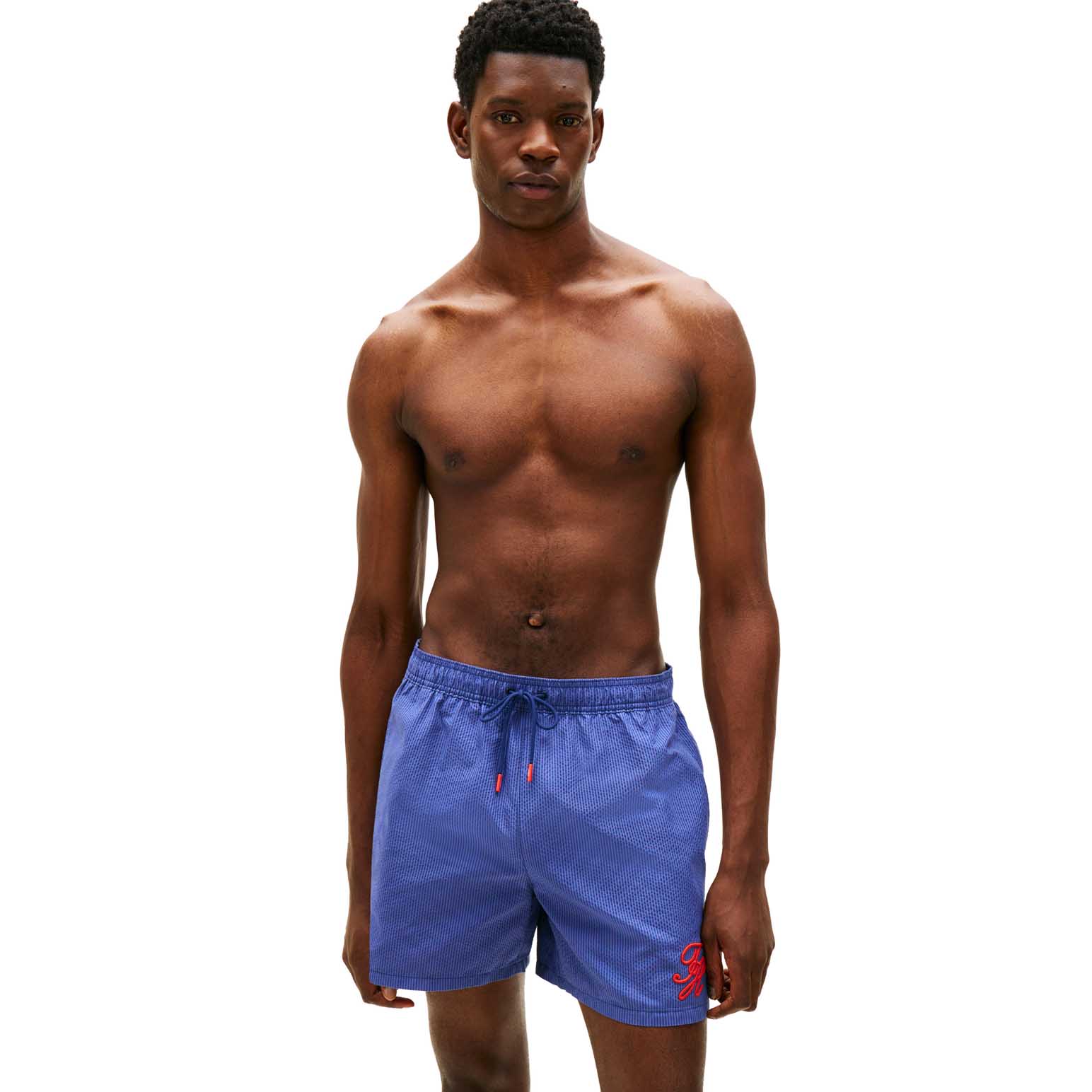 Tommy Hilfiger Ithaca Stripe Mid Length Swim Shorts