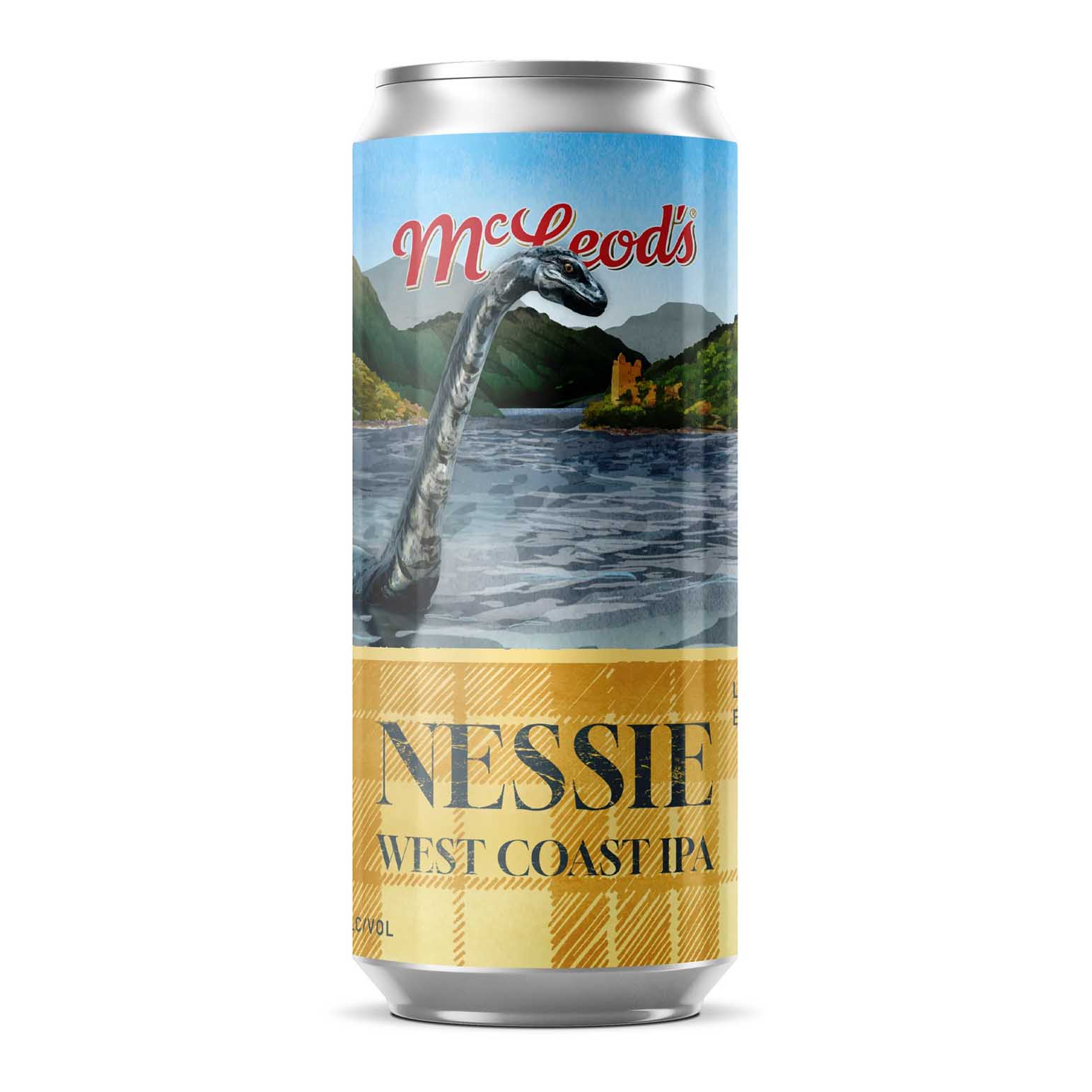 McLeod's Nessie West Coast IPA 7.5% 440ml