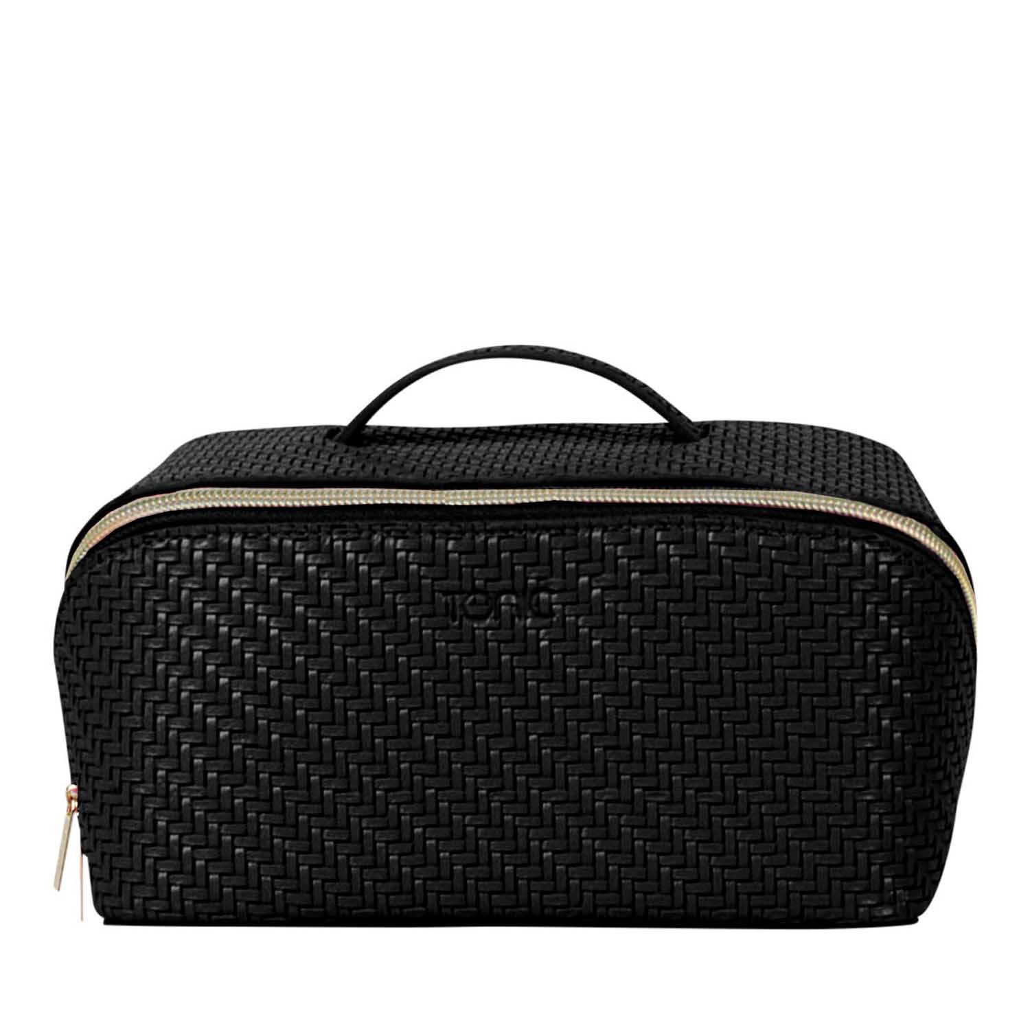 Tonic Herringbone Beauty Bag Medium Licorice