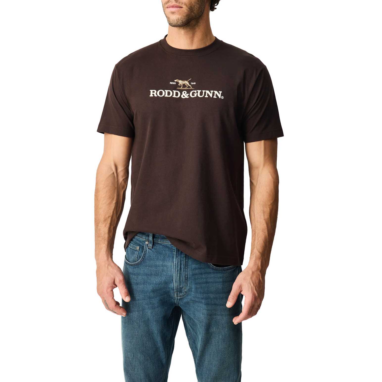 Rodd & Gunn The Peaks Logo Tee