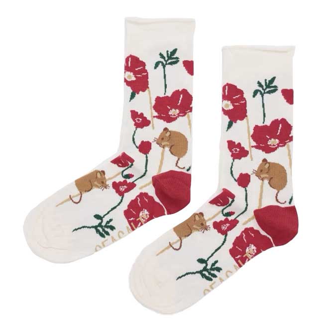 Seasalt Cornwall Womens Bamboo Arty Socks Gathered Grasses Chalk