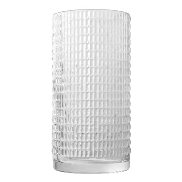 Pasabahce Peony Glass Vase 26cm