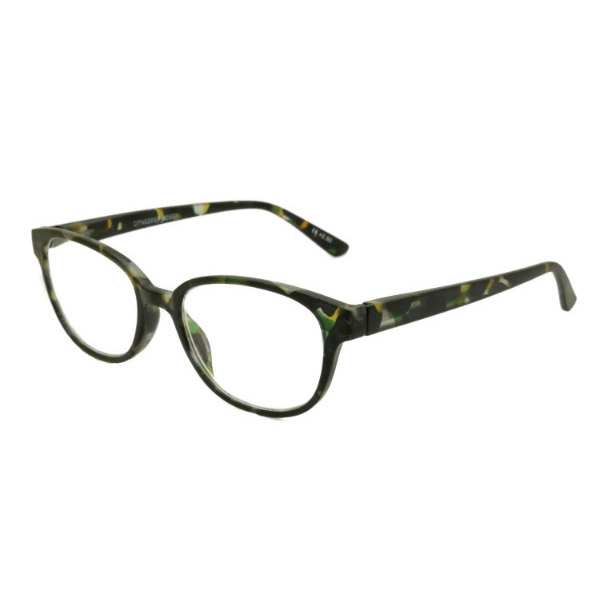 On The Nose Talia Glasses - Green Tortoise