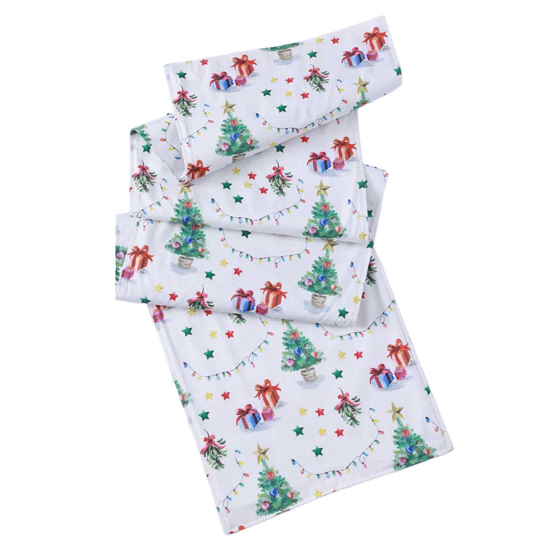 MM Linen Feliz Navida Tablerunner 40x200cm