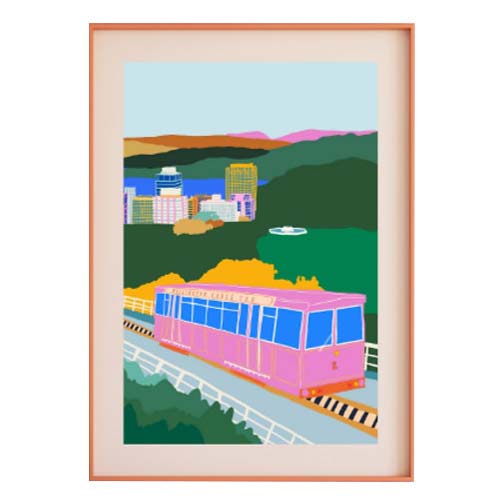 West Moor Design Wellington (A4 Unframed Print)