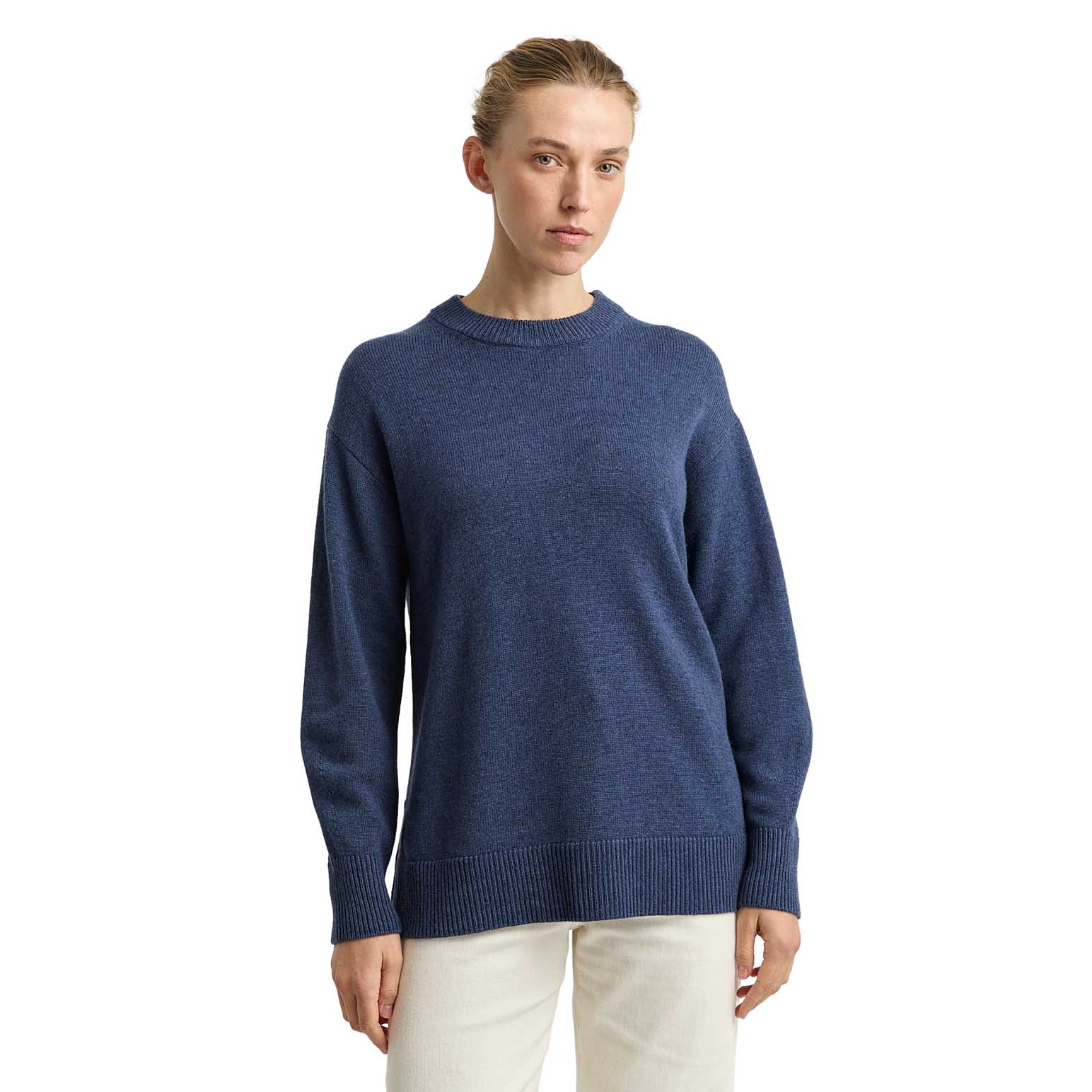 Toorallie Relaxed Longline Crew Jumper