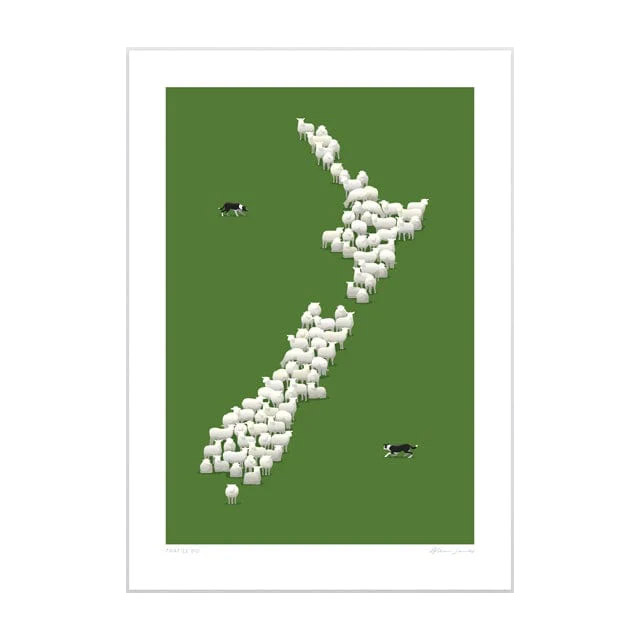 Glenn Jones Art A4 Print - That’ll Do