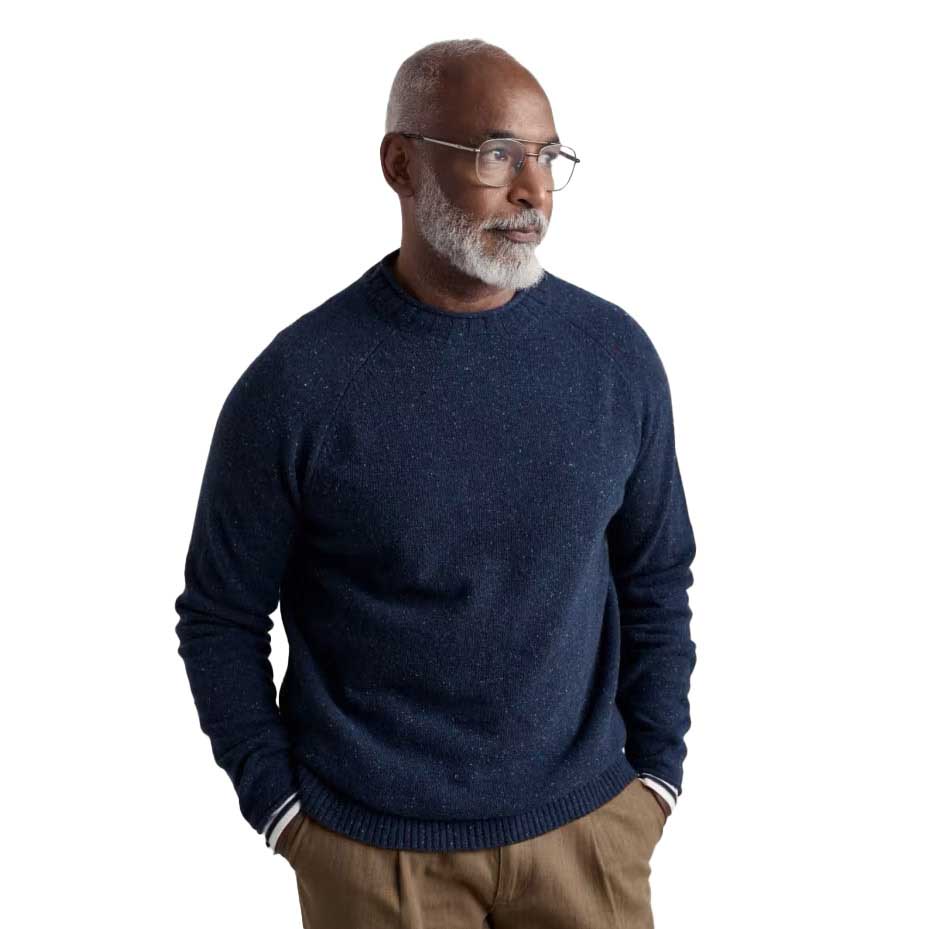 Seasalt Cornwall Mens Fitcher Jumper Cassis