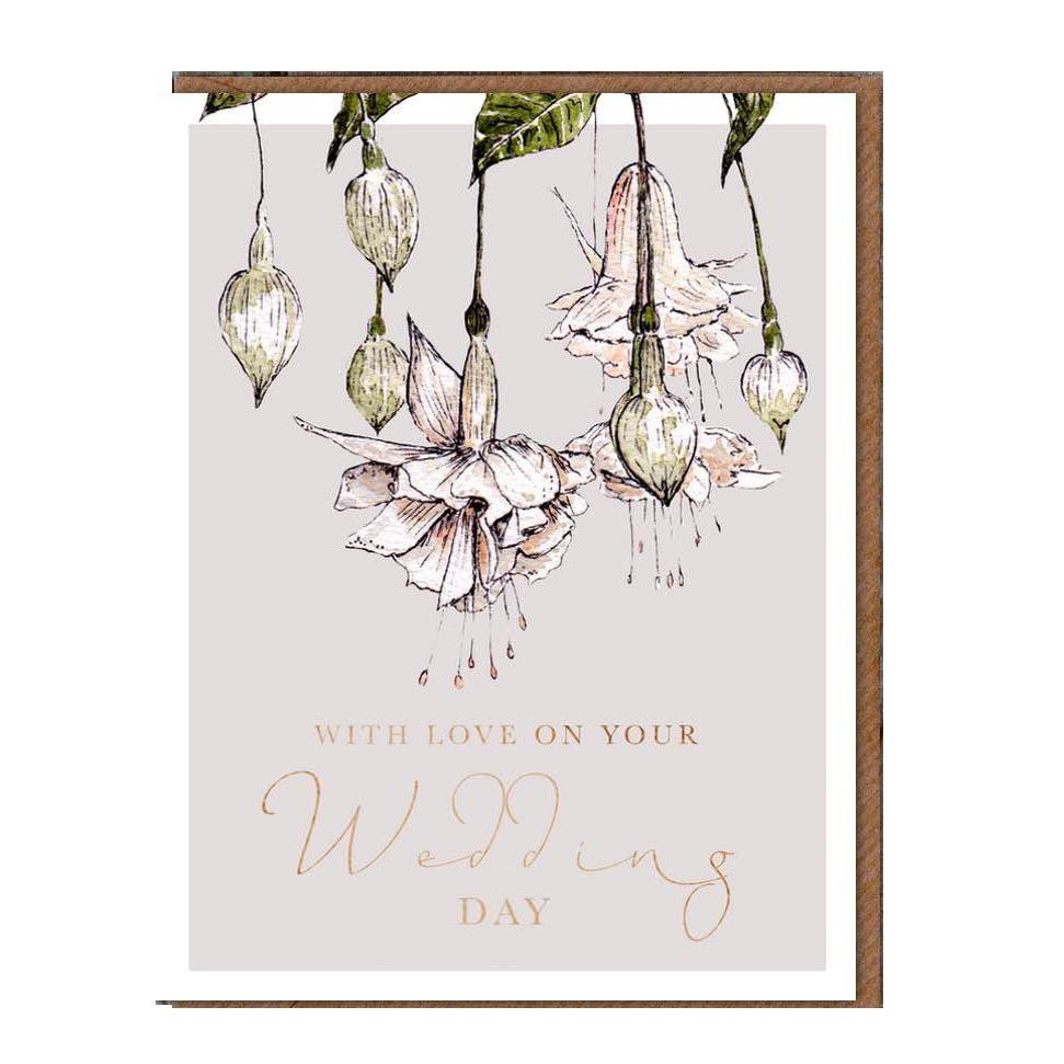 Toasted Crumpet With Love on Your Wedding Day Card