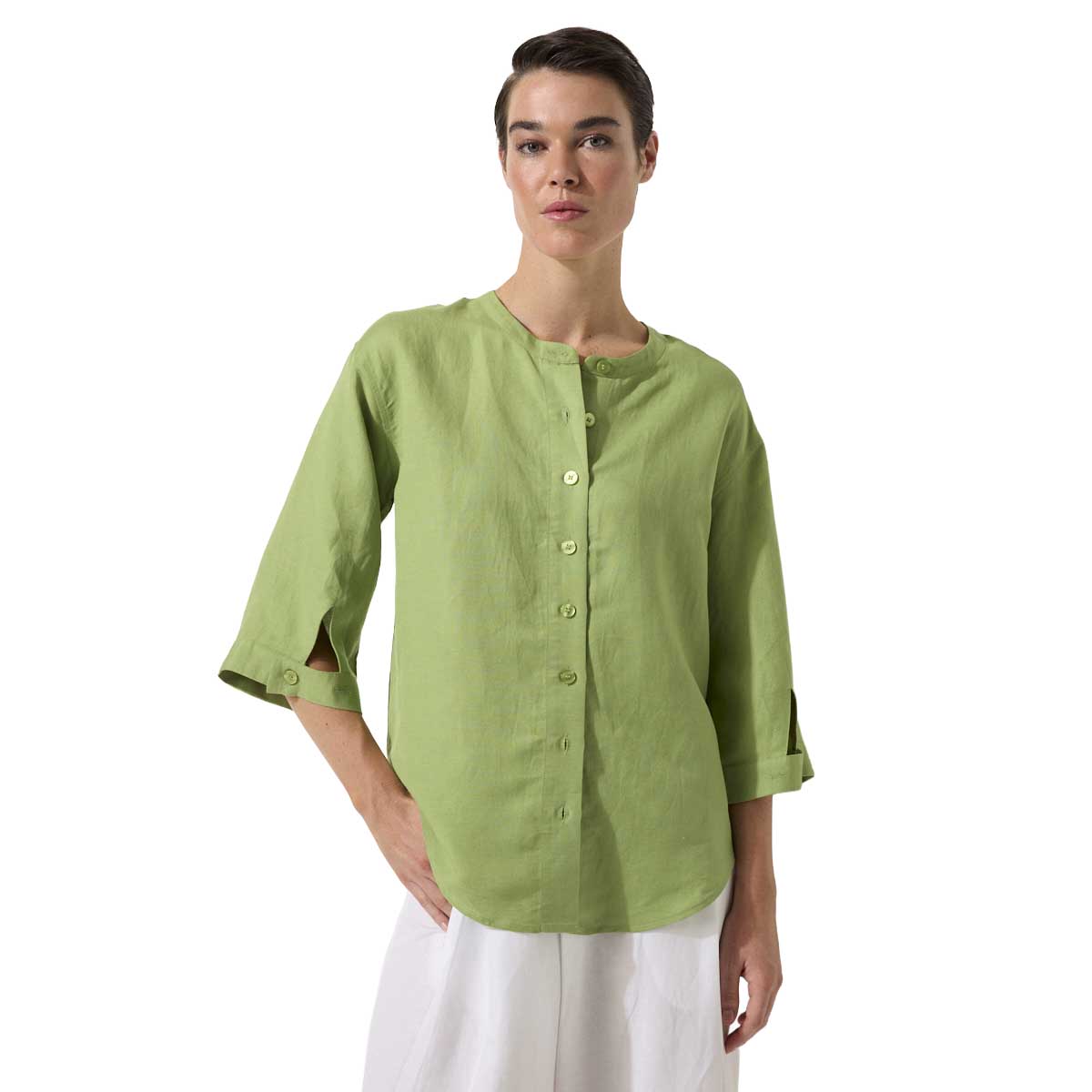 Marco Polo Essential Linen Overshirt