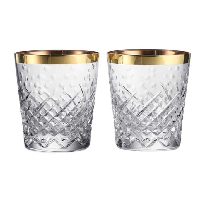 Waterford Celebrations Tumbler 340ml Gold Set of 2