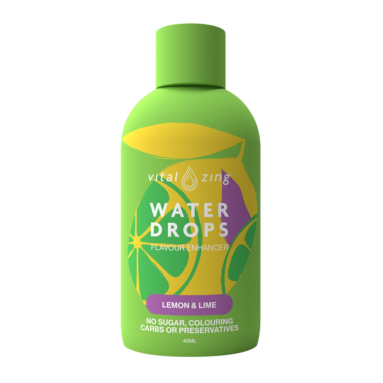 Vital Zing Water Drops Lemon & Lime 45ml