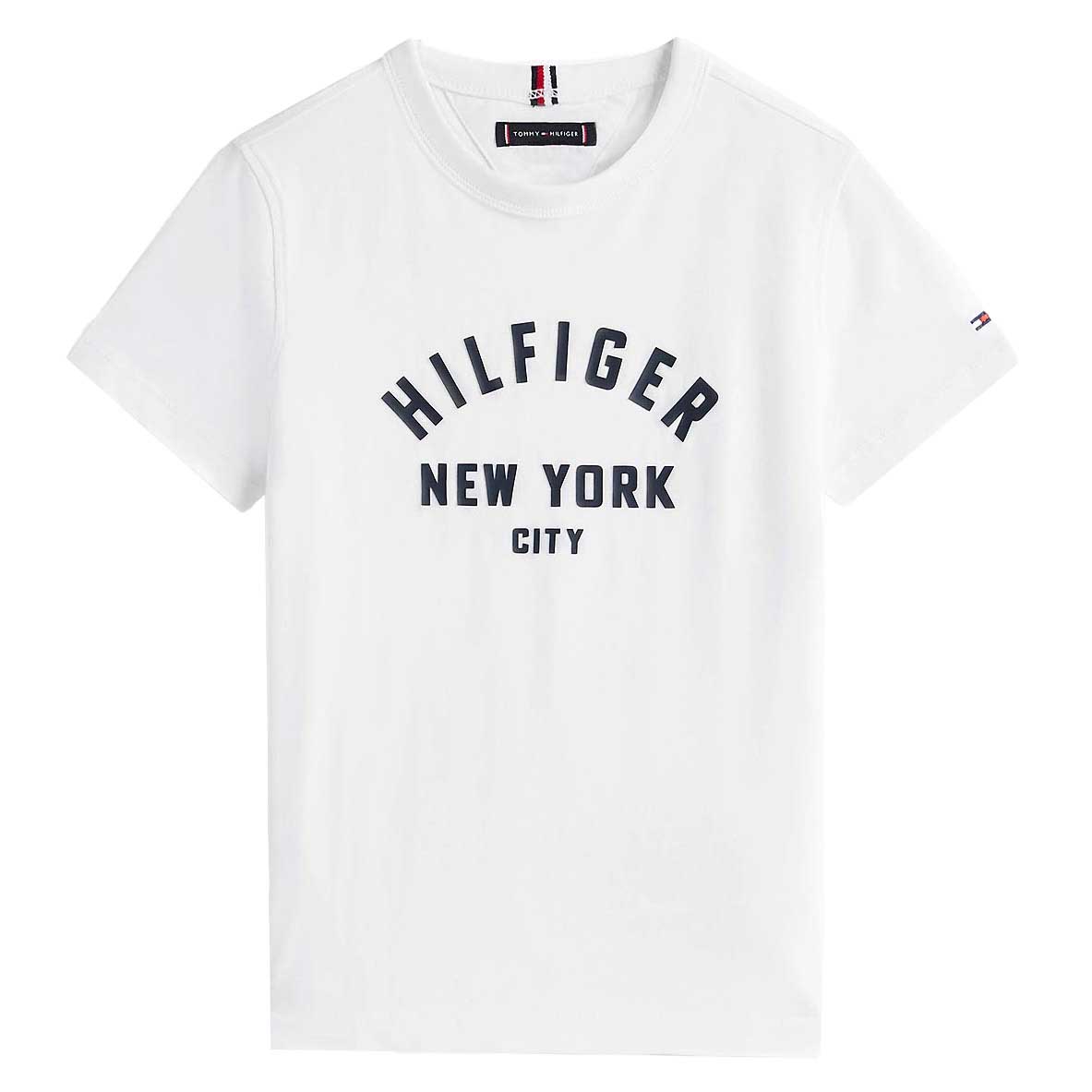 Tommy Hilfiger Curved Hilfiger Graphic Tee SS 8-10Y