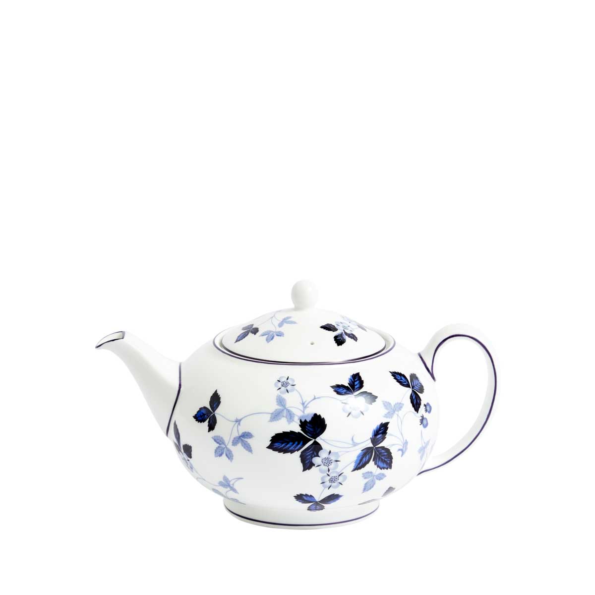Wedgwood Wild Strawberry Inky Blue Teapot 800ml