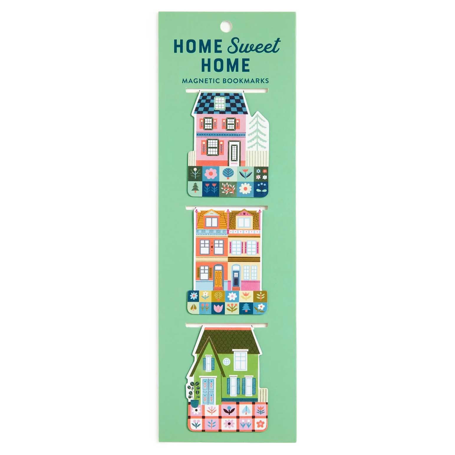 Galison Molly Egan Home Sweet Home Magnetic Bookmarks Set