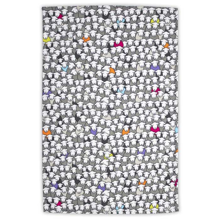 Herdy Flock Tea Towel