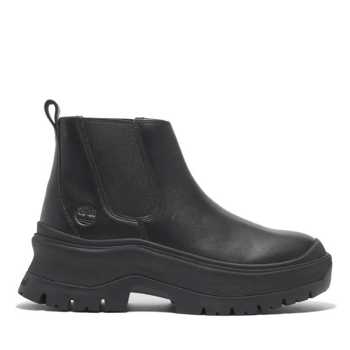 Timberland Womens Roxie Lane Chelsea W02 Black Full Grain