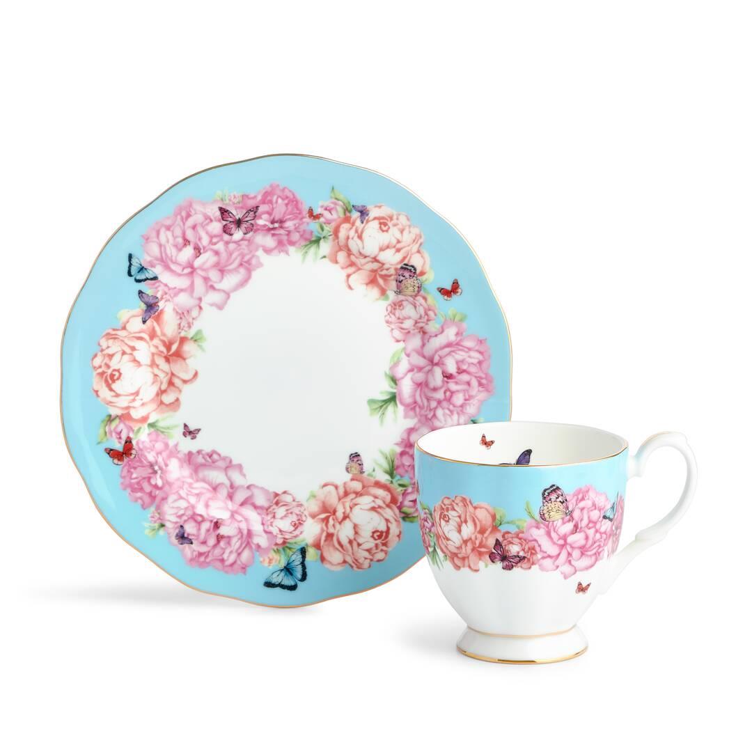 Royal Albert Miranda Kerr Vintage Mug & Plate 20cm Devotion