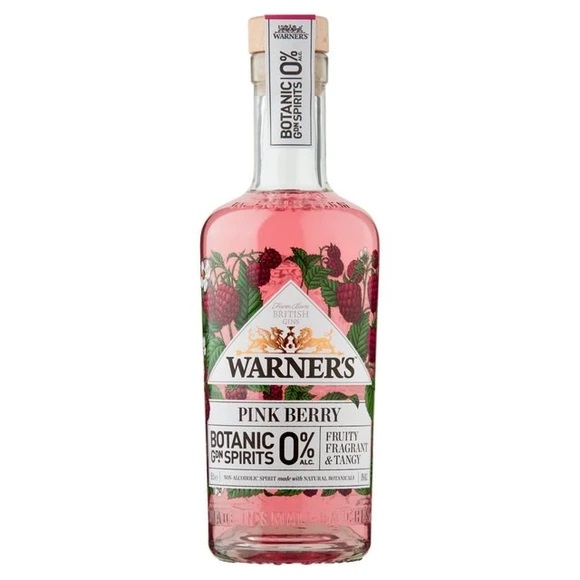 Warner's Pink Berry 0% Alcohol Spirit 500ml