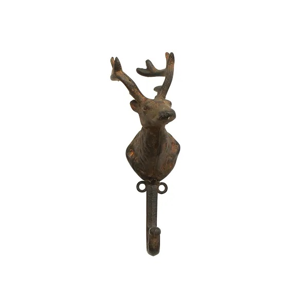 French Country Deerhead Hook
