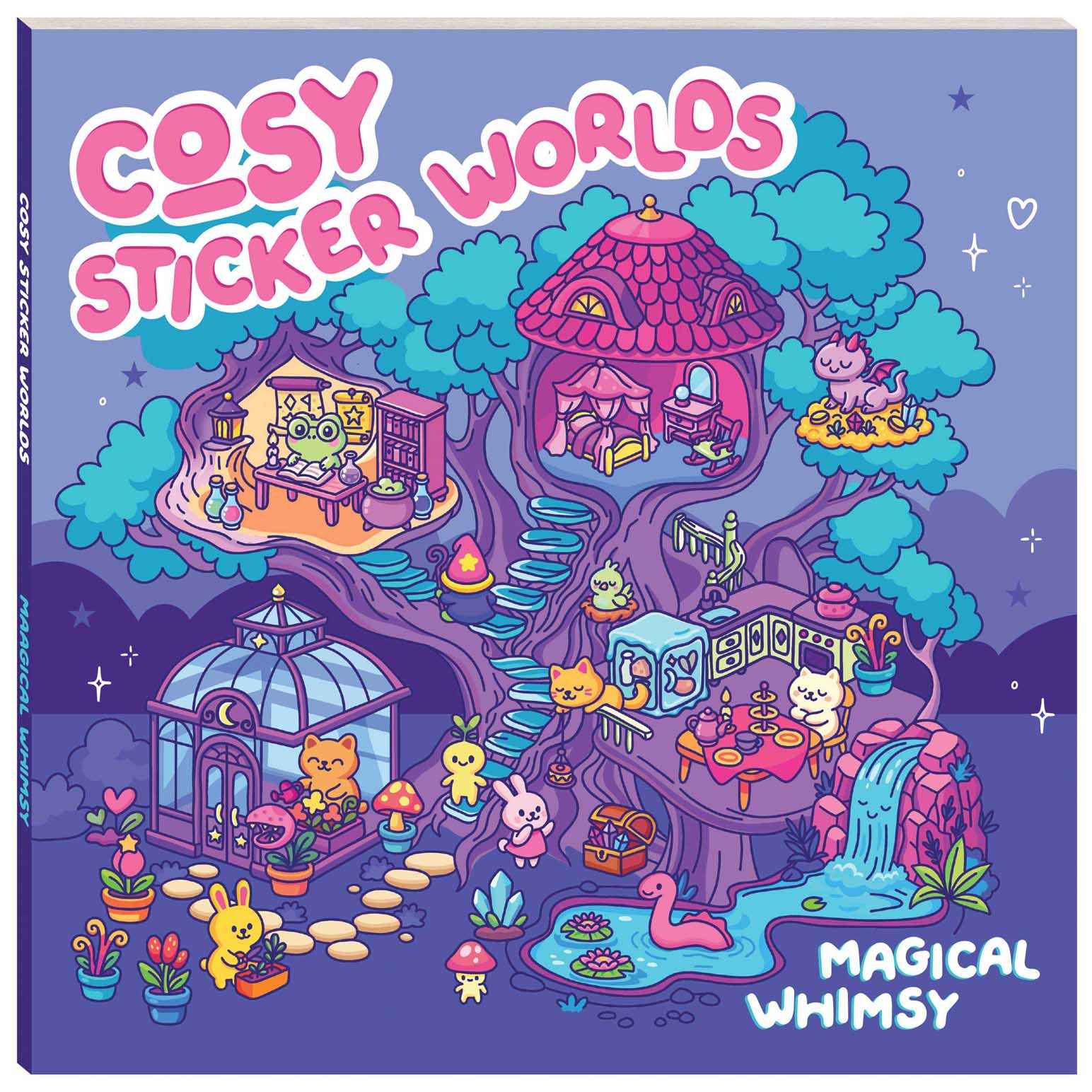 Hinkler Cosy Sticker Worlds Magical Whimsy