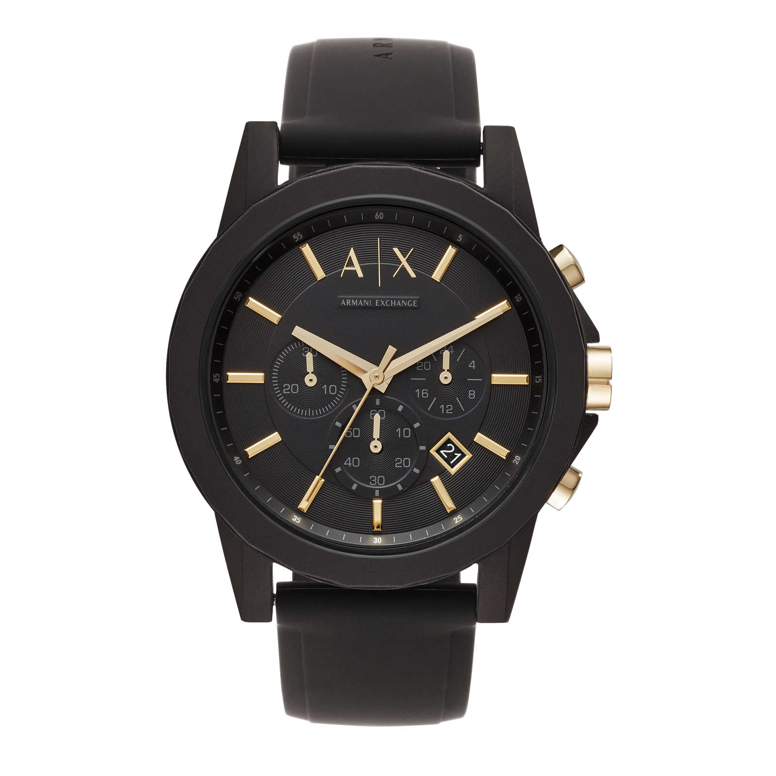 Armani Exchange Outerbanks Black Watch AX7105