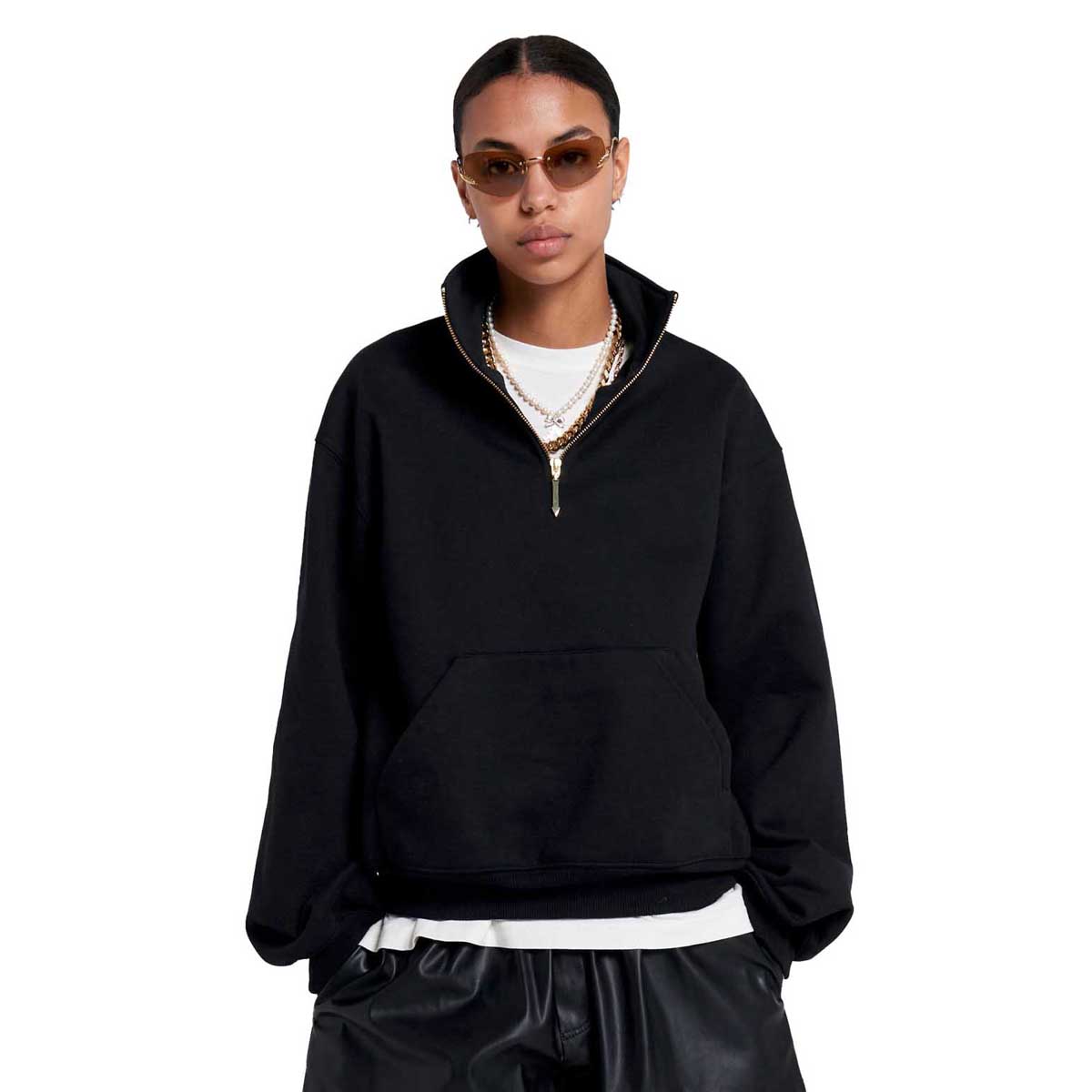 Karen Walker Runaway Girl Zip-Up Sweatshirt