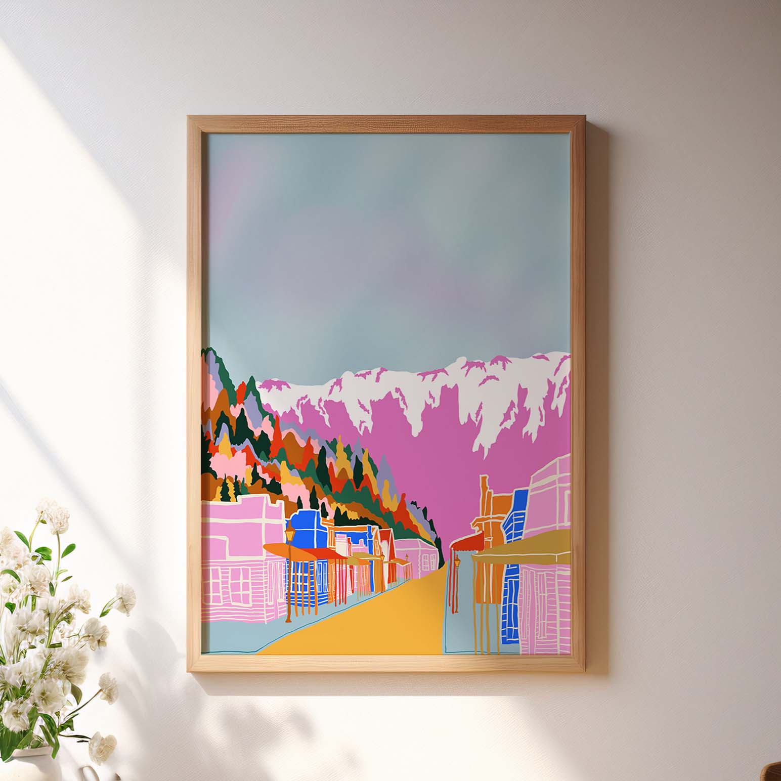 West Moor Design Arrowtown (A4 Unframed Print)