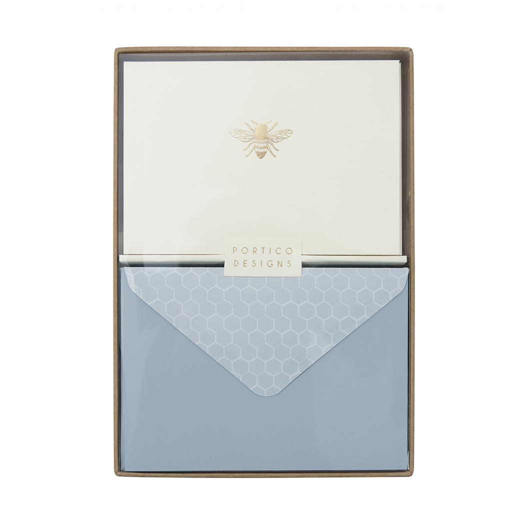 Portico Designs Bee Boxed Notecards