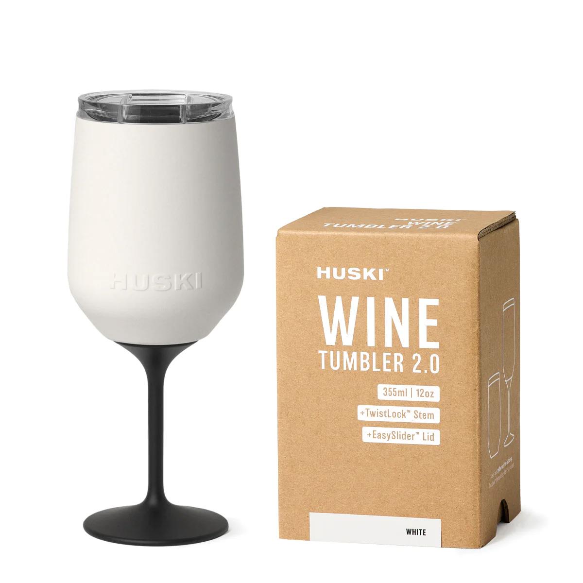 Huski Wine Tumbler 2.0  - White