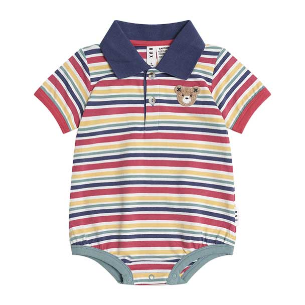 Huxbaby Preppy Polo Romper
