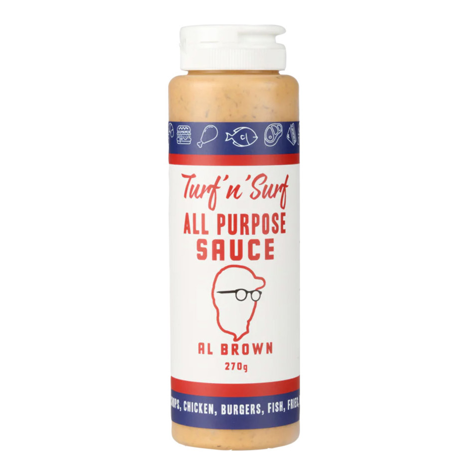 Al Brown Turf &lsquo;n&rsquo; Surf All Purpose Sauce 270g