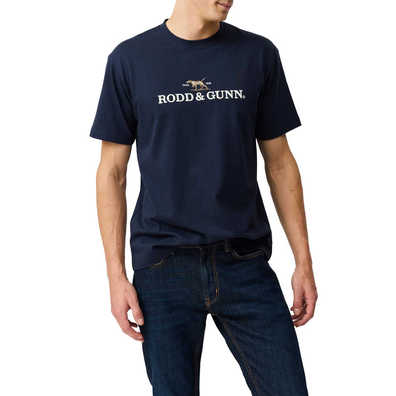 Rodd & Gunn The Peaks Logo Tee