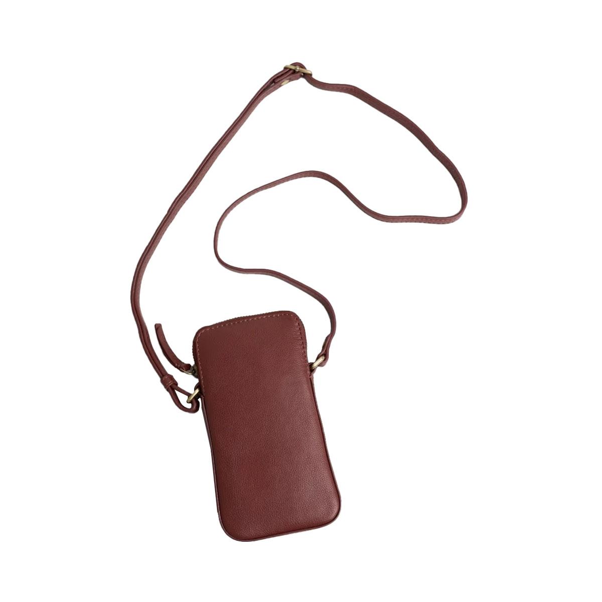Seasalt Cornwall Kenwyn Phone Wallet Burnt Umber