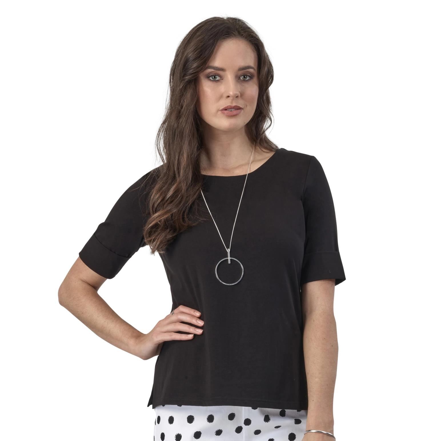 Vassalli Boat Neck Top