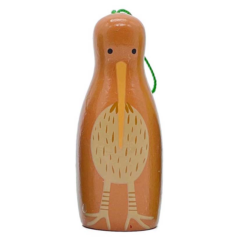 100% New Zealand Native Bird Ornament - Kiwi