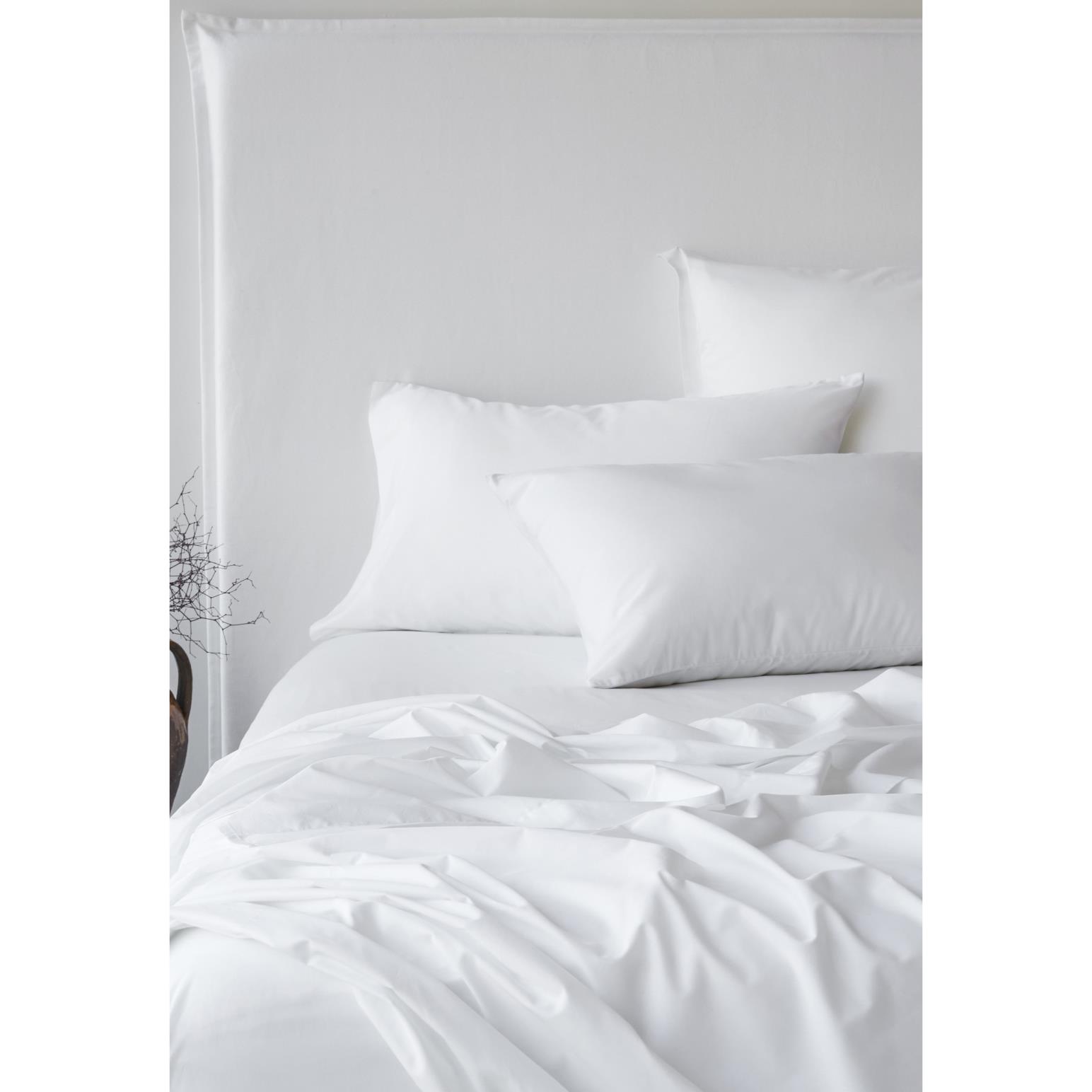 George Street Linen Bamboo Cotton Standard Pillowcase Pair